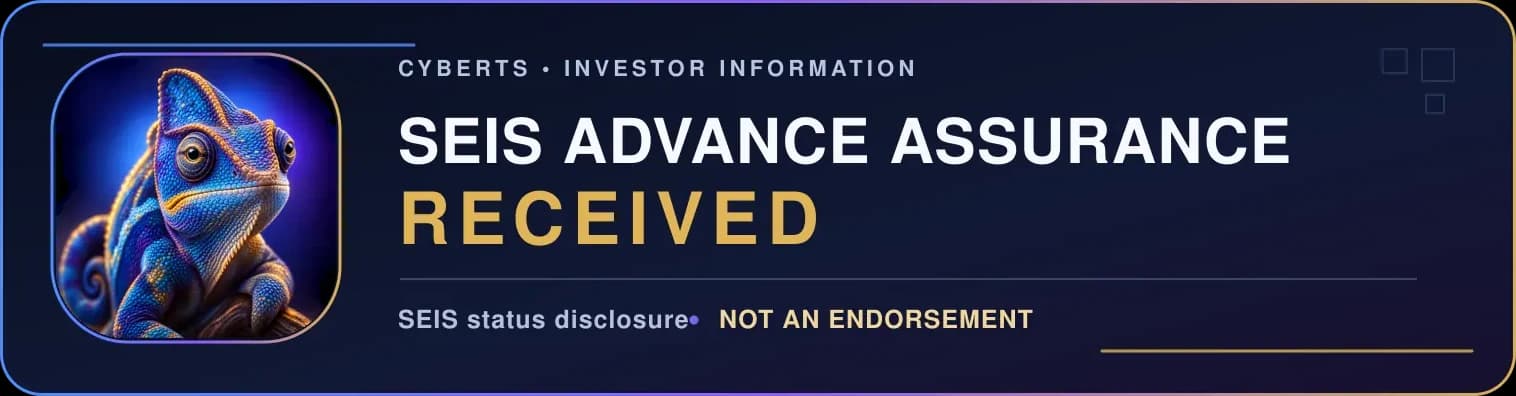 SEIS Advance Assurance received